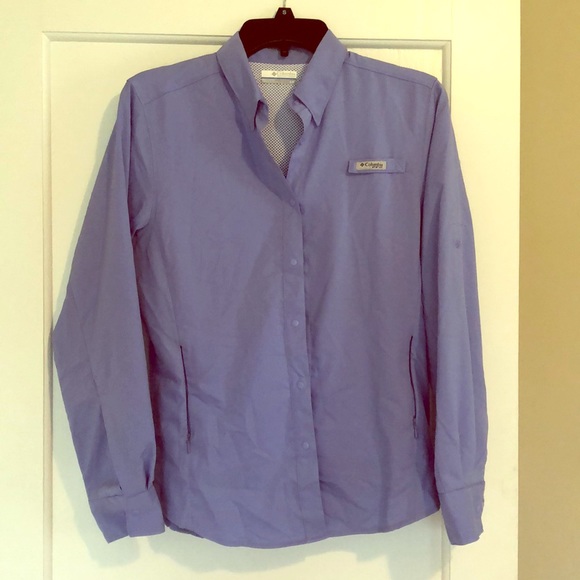 PFG Columbia sun protection button down - Picture 1 of 5
